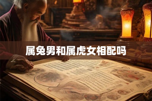 属兔男和属虎女相配吗