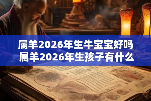 属羊2026年生牛宝宝好吗 属羊2026年生孩子有什么影响