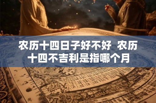 农历十四日子好不好  农历十四不吉利是指哪个月