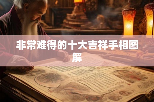 非常难得的十大吉祥手相图解
