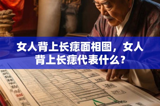 女人背上长痣面相图，女人背上长痣代表什么？