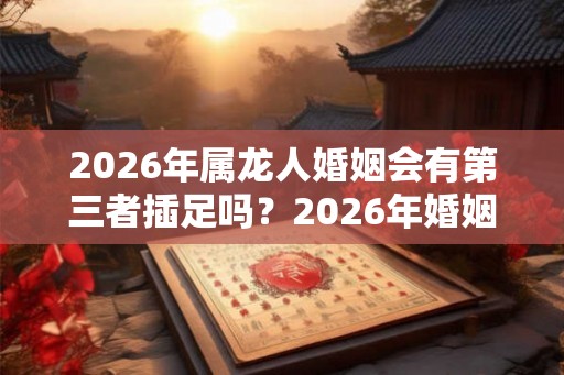 2026年属龙人婚姻会有第三者插足吗？2026年婚姻有第三者的生肖女