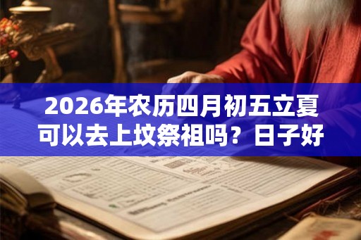 2026年农历四月初五立夏可以去上坟祭祖吗？日子好不好？