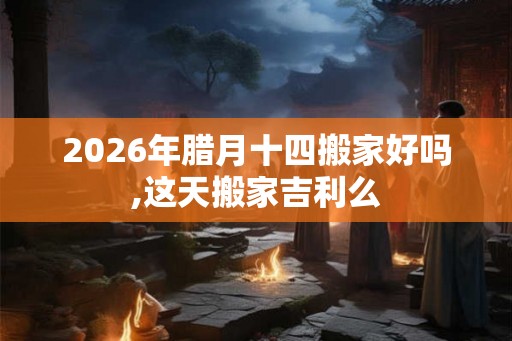 2026年腊月十四搬家好吗,这天搬家吉利么