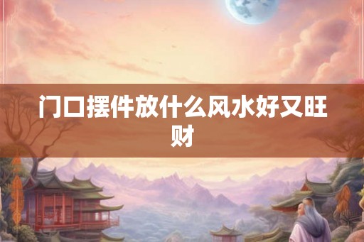 门口摆件放什么风水好又旺财 门口摆件放什么风水好又旺财