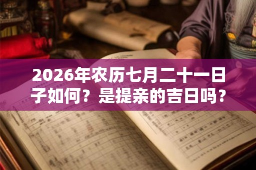 2026年农历七月二十一日子如何?是提亲的吉日吗? 2026年农历七月二十一日子如何?是提亲的吉日吗?