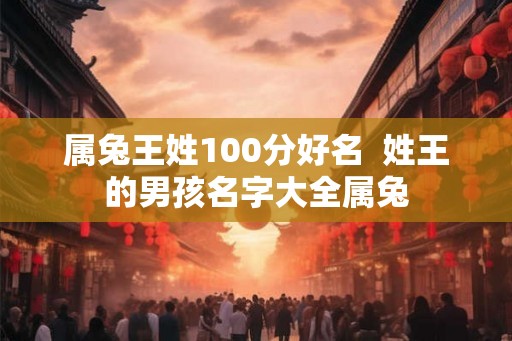 属兔王姓100分好名 姓王的男孩名字大全属兔 属兔王姓100分好名 姓王的男孩名字大全属兔