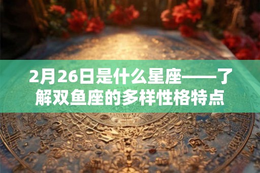 2月26日是什么星座——了解双鱼座的多样性格特点 2月26日是什么星座——了解双鱼座的多样性格特点