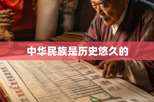 中华民族是历史悠久的 中华民族是历史悠久的