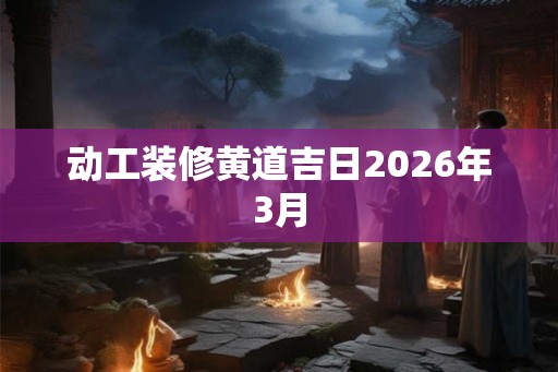 动工装修黄道吉日2026年3月 动工装修黄道吉日2026年3月