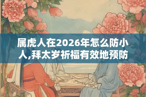 属虎人在2026年怎么防小人,拜太岁祈福有效地预防小人