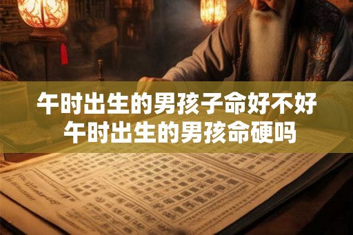 午时出生的男孩子命好不好 午时出生的男孩命硬吗 午时出生的男孩子命好不好 午时出生的男孩命硬吗