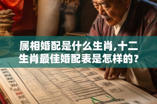 属相婚配是什么生肖,十二生肖最佳婚配表是怎样的？