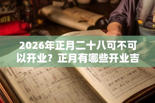 2026年正月二十八可不可以开业?正月有哪些开业吉日? 2026年正月二十八可不可以开业?正月有哪些开业吉日?