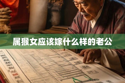 属猴女应该嫁什么样的老公