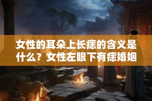 女性的耳朵上长痣的含义是什么？女性左眼下有痣婚姻好不好？