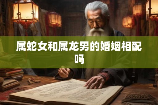 属蛇女和属龙男的婚姻相配吗