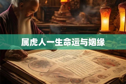 属虎人一生命运与姻缘