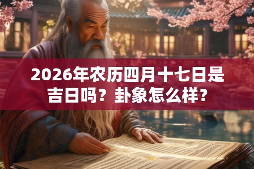 2026年农历四月十七日是吉日吗？卦象怎么样？