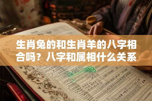 生肖兔的和生肖羊的八字相合吗?八字和属相什么关系? 生肖兔的和生肖羊的八字相合吗?八字和属相什么关系?