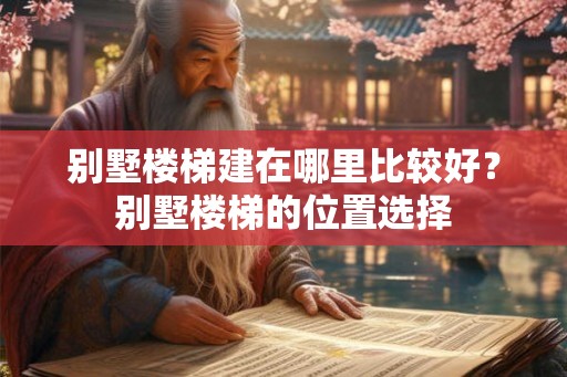 别墅楼梯建在哪里比较好？别墅楼梯的位置选择