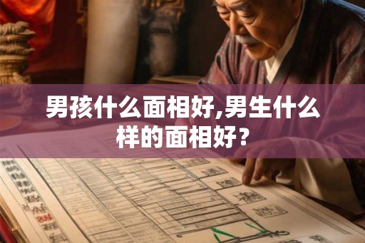 男孩什么面相好,男生什么样的面相好？