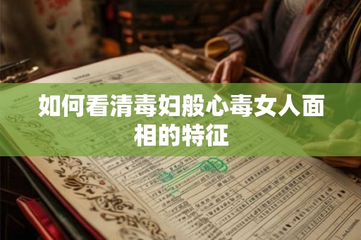 如何看清毒妇般心毒女人面相的特征