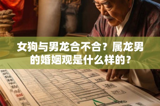 女狗与男龙合不合？属龙男的婚姻观是什么样的？