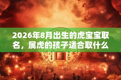 2026年8月出生的虎宝宝取名，属虎的孩子适合取什么名字