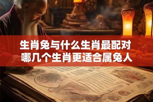生肖兔与什么生肖最配对 哪几个生肖更适合属兔人