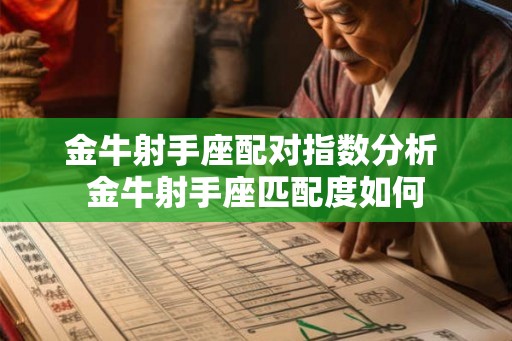 金牛射手座配对指数分析 金牛射手座匹配度如何