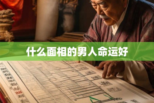 什么面相的男人命运好
