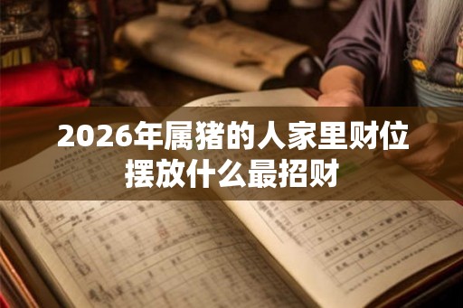 2026年属猪的人家里财位摆放什么最招财 2026年属猪的人家里财位摆放什么最招财