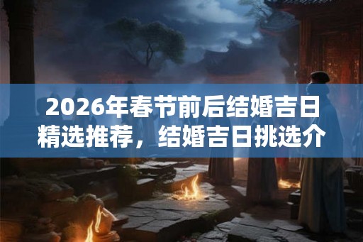 2026年春节前后结婚吉日精选推荐，结婚吉日挑选介绍