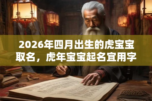 2026年四月出生的虎宝宝取名，虎年宝宝起名宜用字