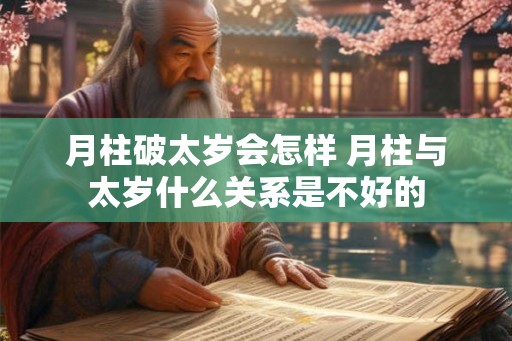 月柱破太岁会怎样 月柱与太岁什么关系是不好的