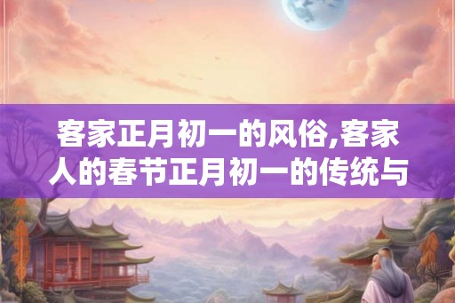 客家正月初一的风俗,客家人的春节正月初一的传统与风俗 客家正月初一的风俗,客家人的春节正月初一的传统与风俗