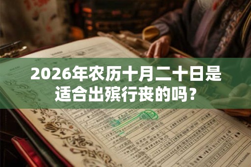 2026年农历十月二十日是适合出殡行丧的吗？
