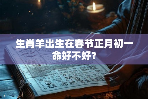 生肖羊出生在春节正月初一命好不好？