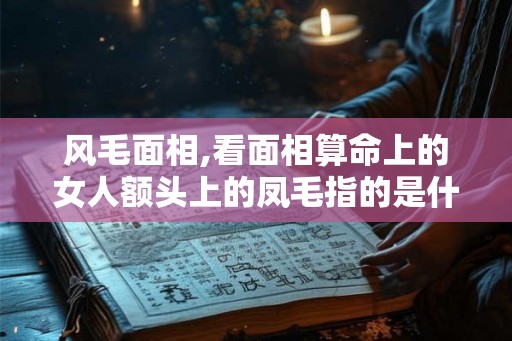 风毛面相,看面相算命上的女人额头上的凤毛指的是什么 风毛面相,看面相算命上的女人额头上的凤毛指的是什么