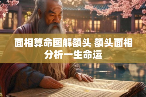 面相算命图解额头 额头面相分析一生命运 面相算命图解额头 额头面相分析一生命运