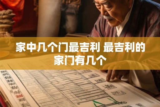 家中几个门最吉利 最吉利的家门有几个
