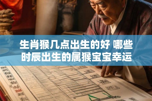 生肖猴几点出生的好 哪些时辰出生的属猴宝宝幸运