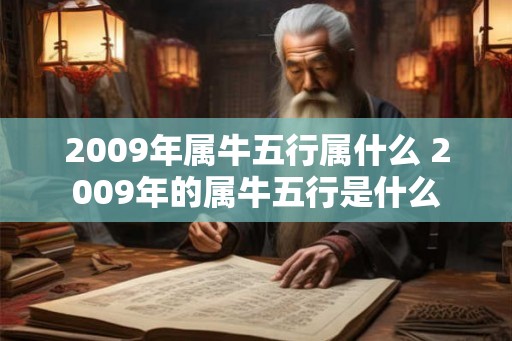 2009年属牛五行属什么 2009年的属牛五行是什么