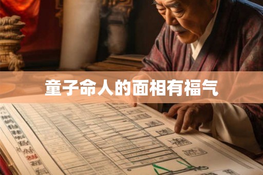 童子命人的面相有福气