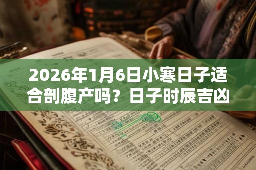 2026年1月6日小寒日子适合剖腹产吗？日子时辰吉凶如何？