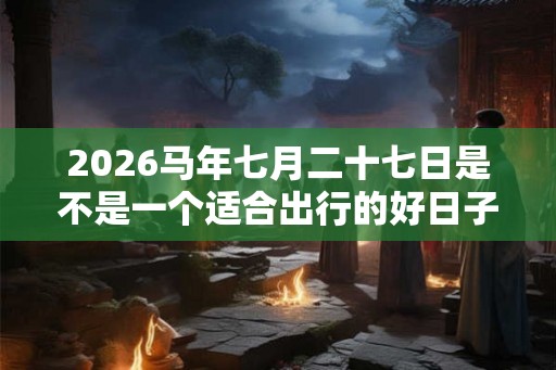 2026马年七月二十七日是不是一个适合出行的好日子？