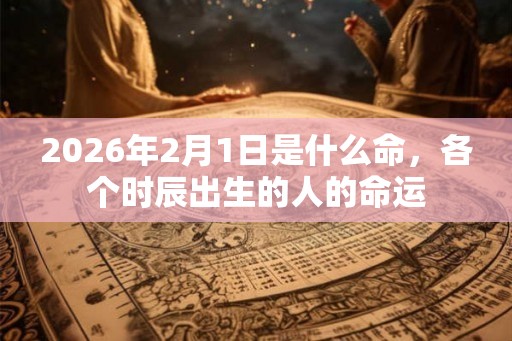 2026年2月1日是什么命,各个时辰出生的人的命运 2026年2月1日是什么命,各个时辰出生的人的命运
