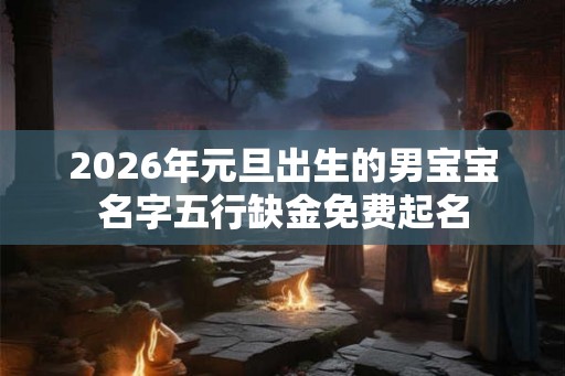 2026年元旦出生的男宝宝名字五行缺金免费起名 2026年元旦出生的男宝宝名字五行缺金免费起名