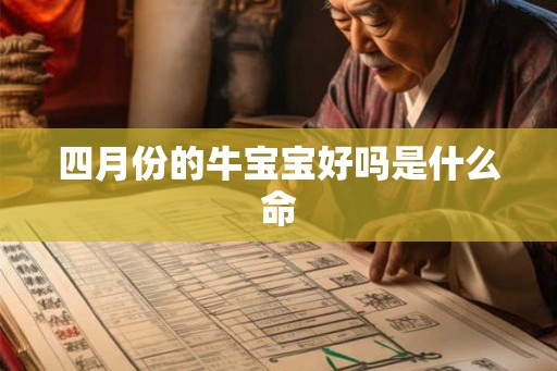 四月份的牛宝宝好吗是什么命